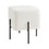 Pouf Kube : Boucle blanche