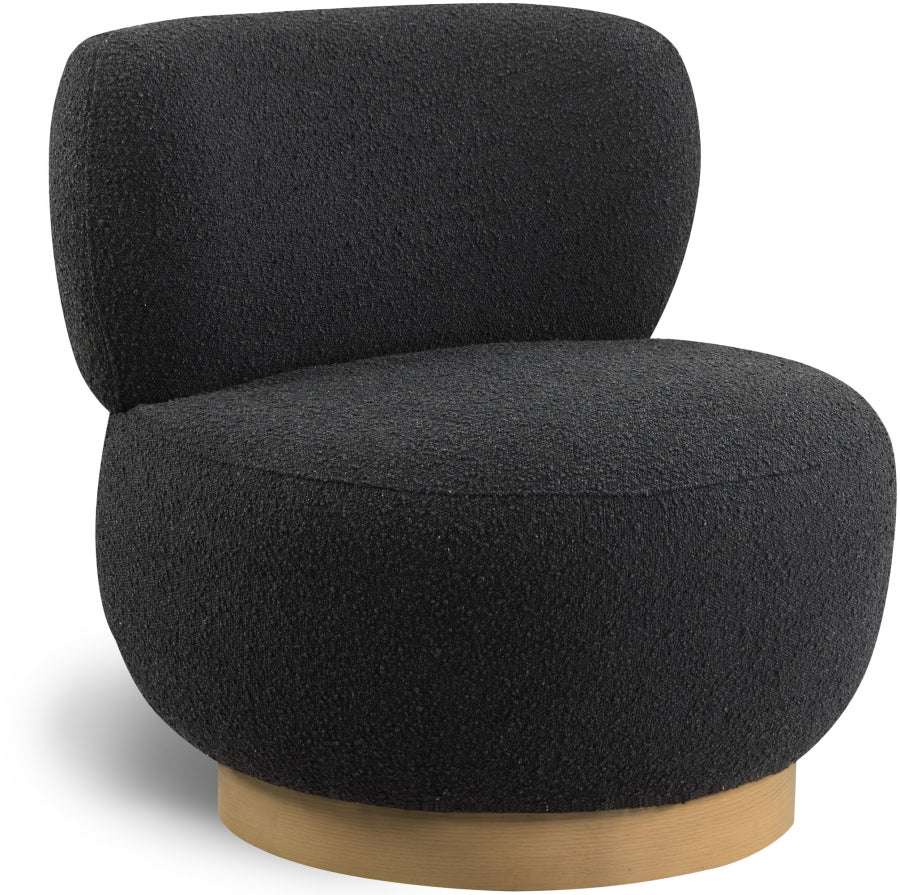 Fauteuil d'appoint en tissu boucle Calais