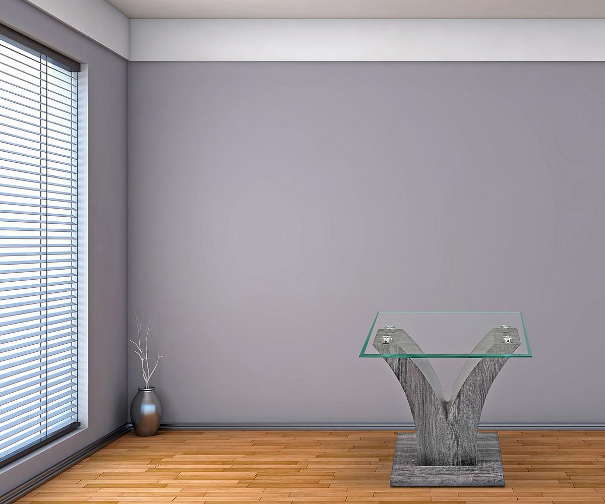 Table de bout en aloès ( Meuble Mtl )