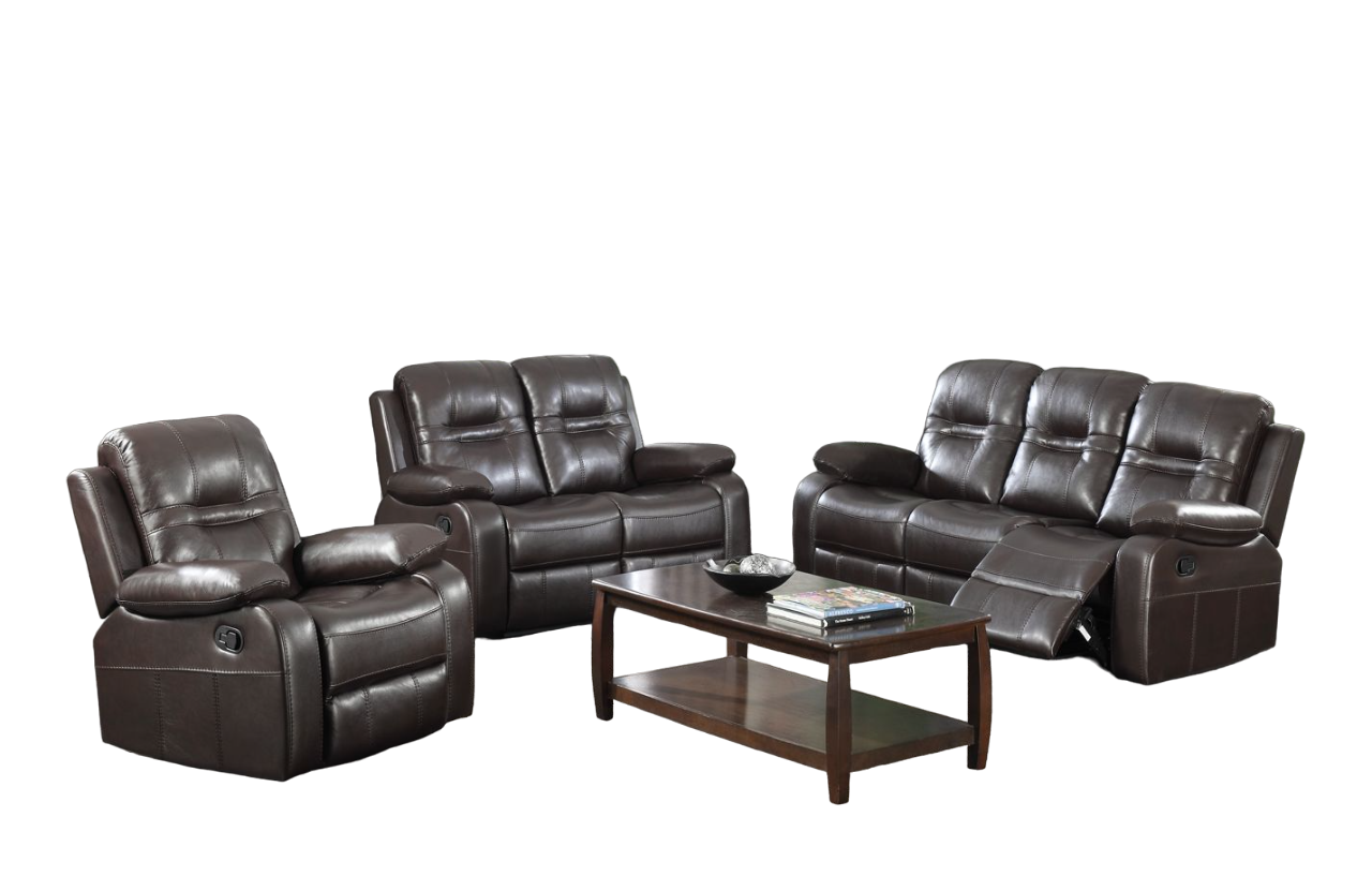 6015-13 CH NPLN 3P RCLNR ENSEMBLE BRN ( Meuble Mtl )