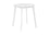 TABLE À MANGER - 30"DIA / PLACAGE BLANC