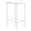 BAR MAISON - 24"X 36" / DESSUS BLANC ET GAIN D'ESPACE EN MÉTAL ( Meuble Mtl )