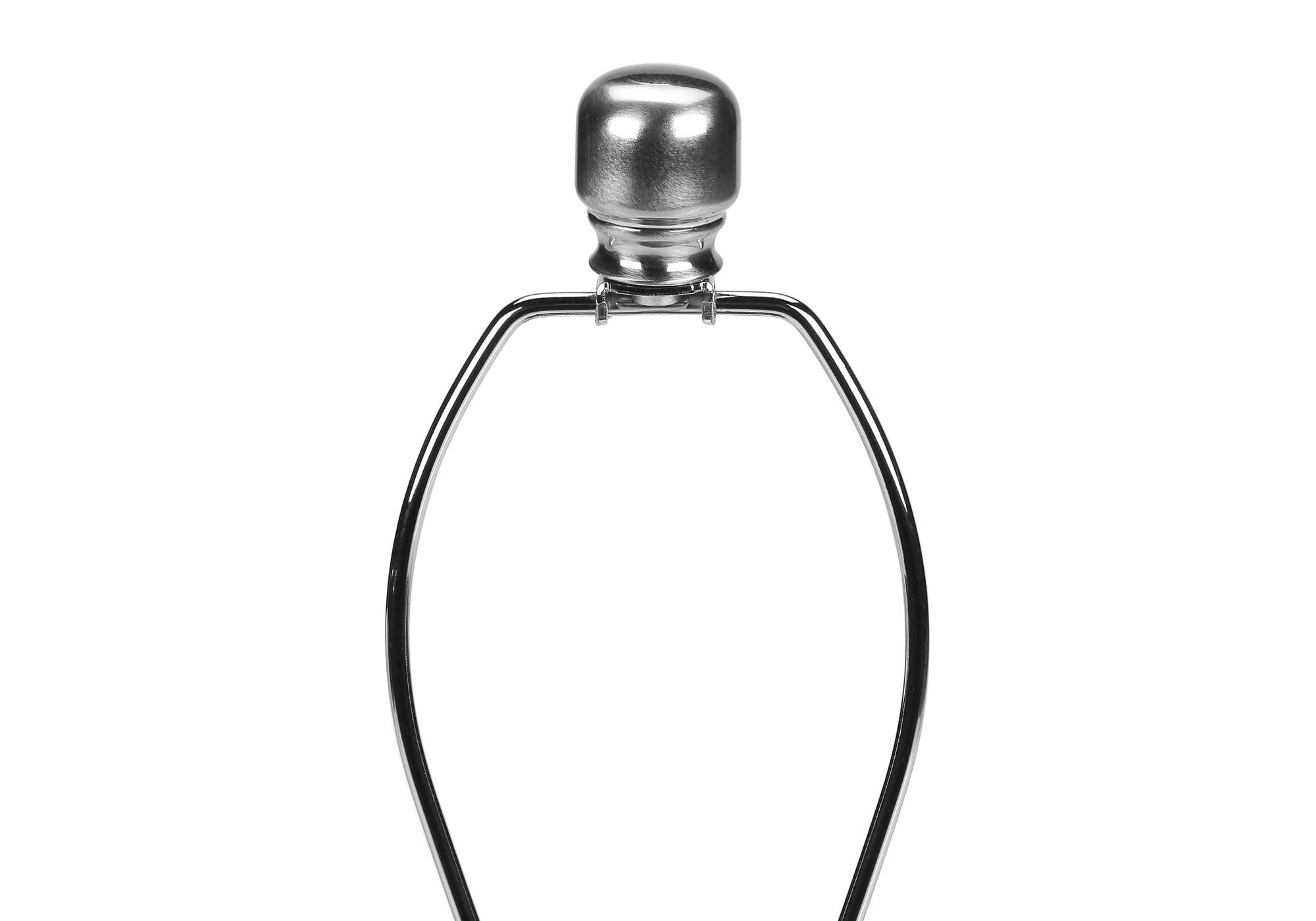 ÉCLAIRAGE - LAMPE DE TABLE 26"H CÉRAMIQUE NOIRE / ABAT-JOUR IVOIRE