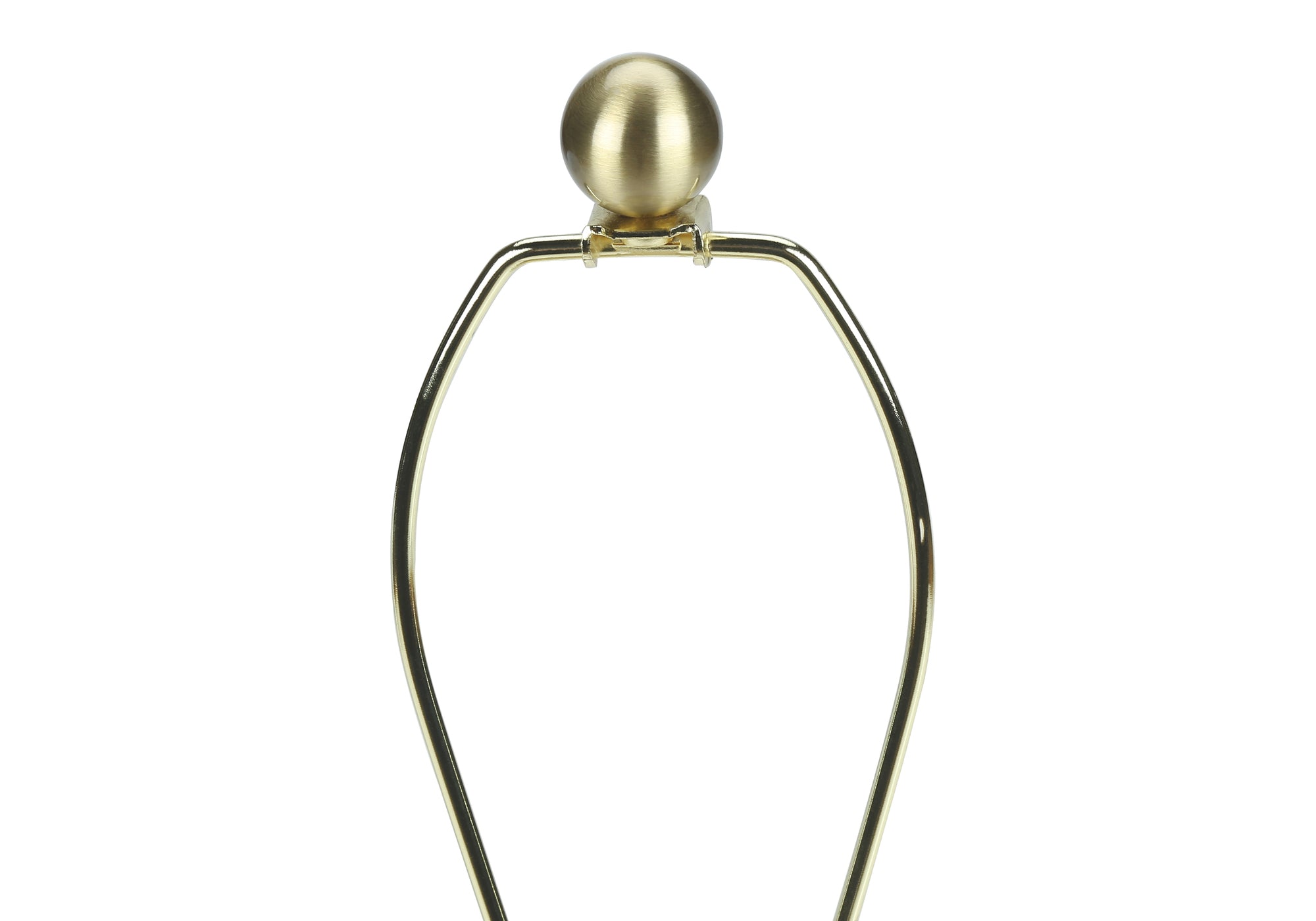 ÉCLAIRAGE - LAMPE DE TABLE 25"H BÉTON NOIR / ABAT-JOUR IVOIRE