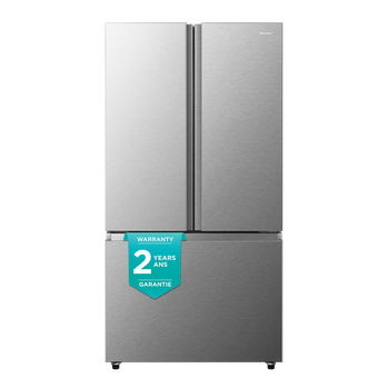Hisense 22,5 Cu. pi. Réfrigérateur à portes françaises à profondeur de comptoir - RF225A3CSE ( Meuble Mtl )