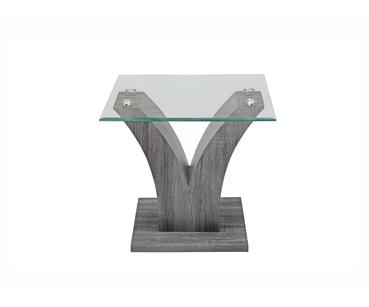 Table de bout en aloès ( Meuble Mtl )