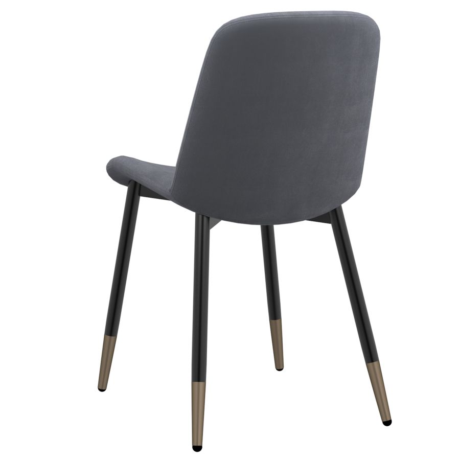 Gabi Side Chair, lot de 2, en gris