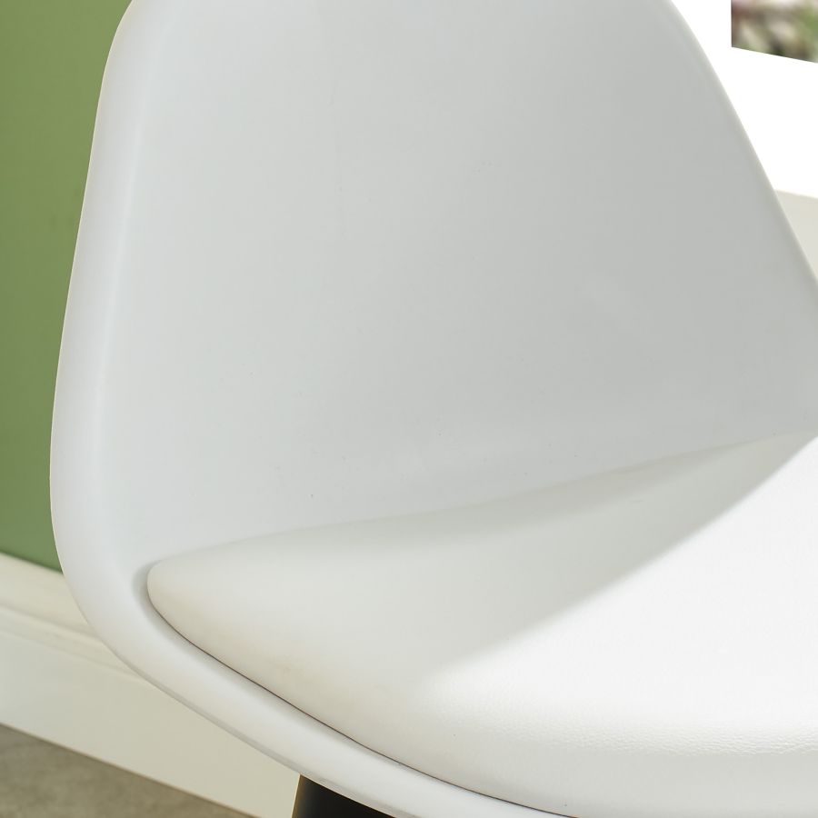 Tabouret de comptoir Diablo 26'', ensemble de 2 en blanc