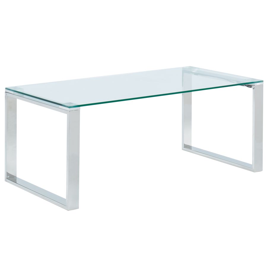 Table basse Zevon en argent