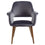 Chaise d'appoint/de salle à manger Miranda en gris