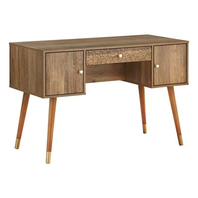 BUREAU D'ORDINATEUR - 48"L / NOYER MID-CENTURY