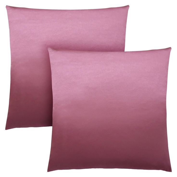 COUSSIN - 18"X 18" / ROSE SATINÉ / 2PCS