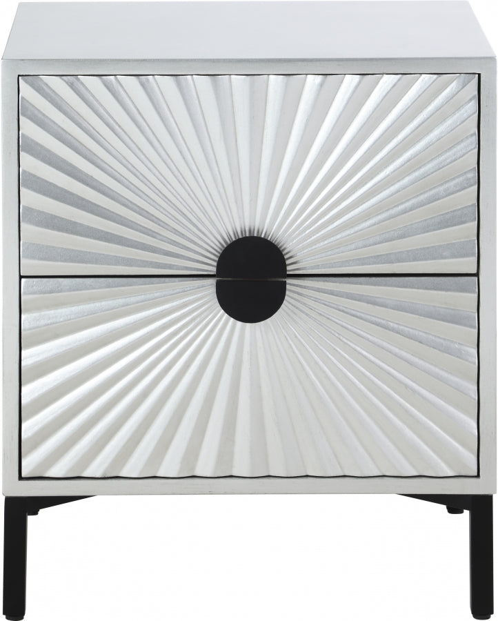 Table d'appoint scintillante