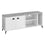 MEUBLE TV - 60"L / DESSUS SIMILI-CIMENT GRIS / BLANC