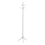 PORTE MANTEAU - 72"H / BOIS BLANC ANTIQUE STYLE TRADITIONNEL