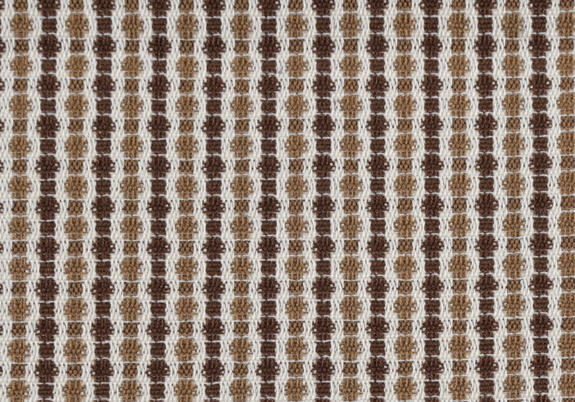 COUSSIN - 18"X 18" / POIS ABSTRAIT CLAIR / BRUN FONCÉ / 2PCS