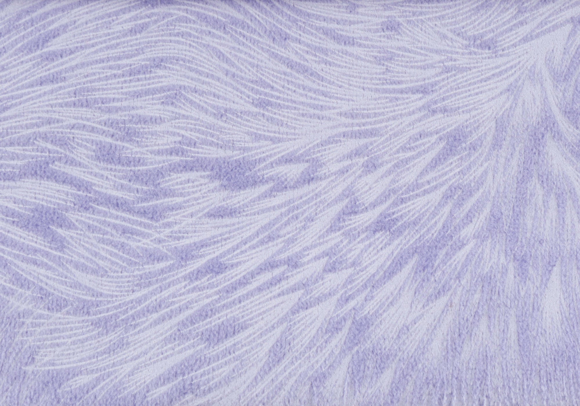 COUSSIN - 18"X 18" / VELOURS À PLUMES VIOLET CLAIR / 2PCS