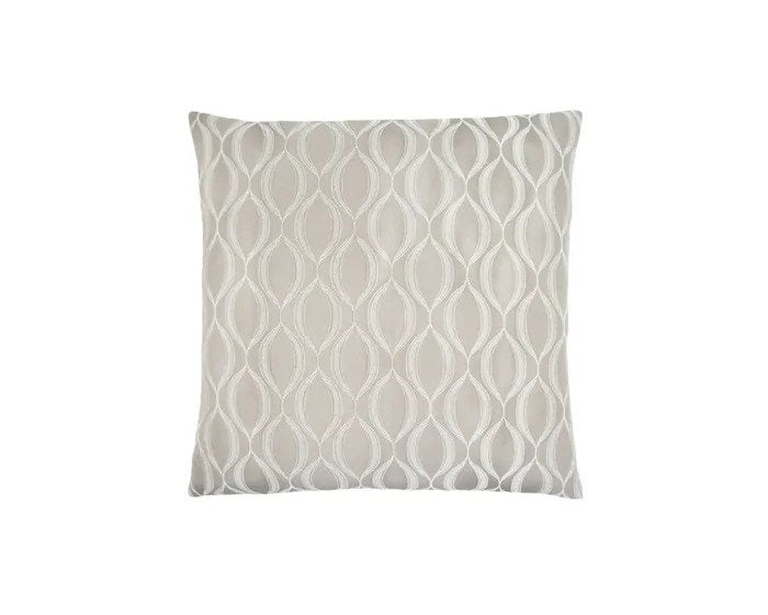 COUSSIN - 18"X 18" / MOTIF VAGUE TAUPE / 1PC