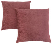 COUSSIN - 18"X 18" / ROSE POUSSIER SOLIDE / 2PCS