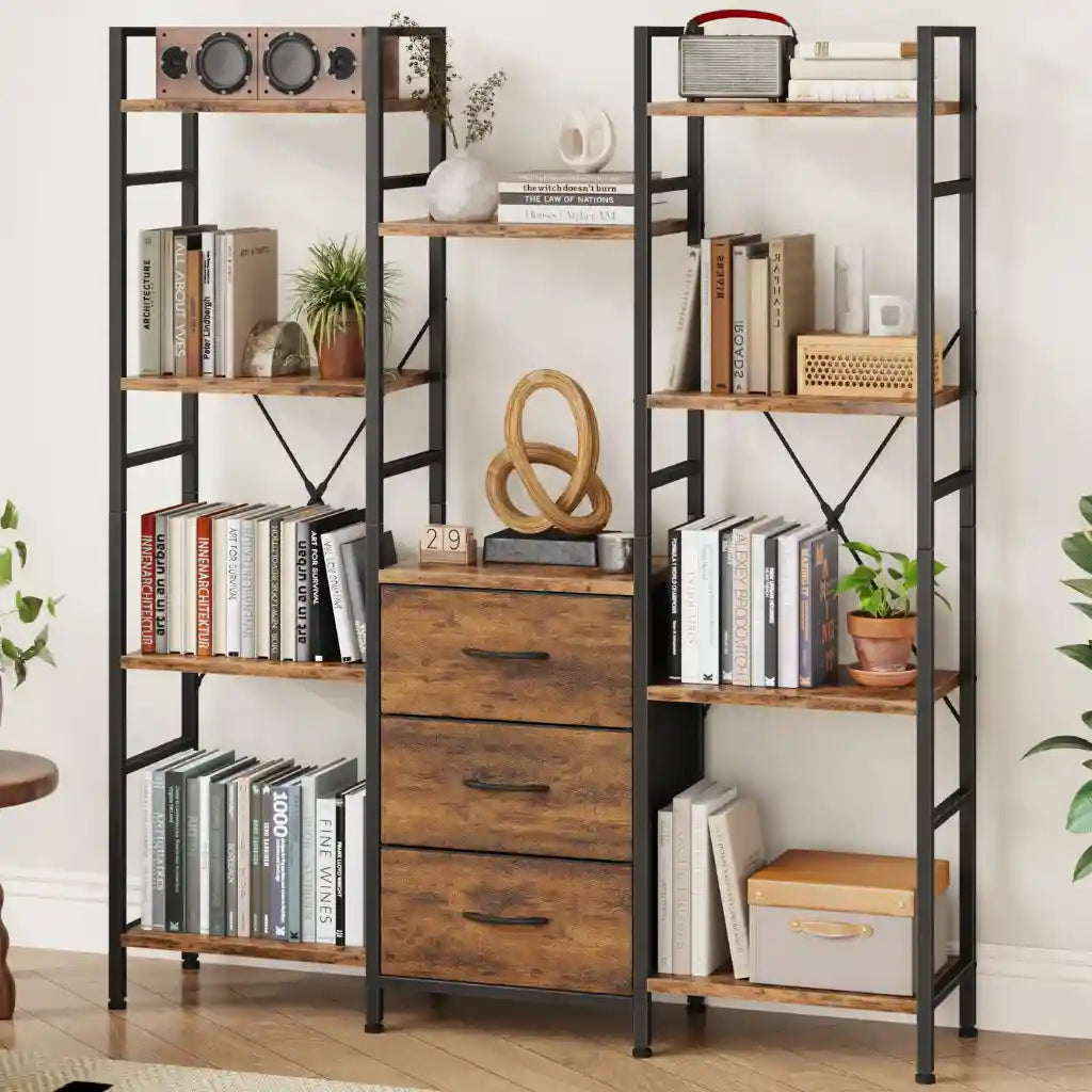 Bibliothèque avec tiroir & Rangement fermé
