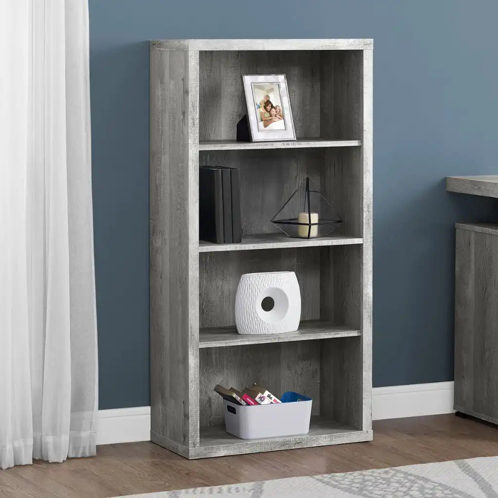 Bibliothèque en bois & Rangement chaleureux