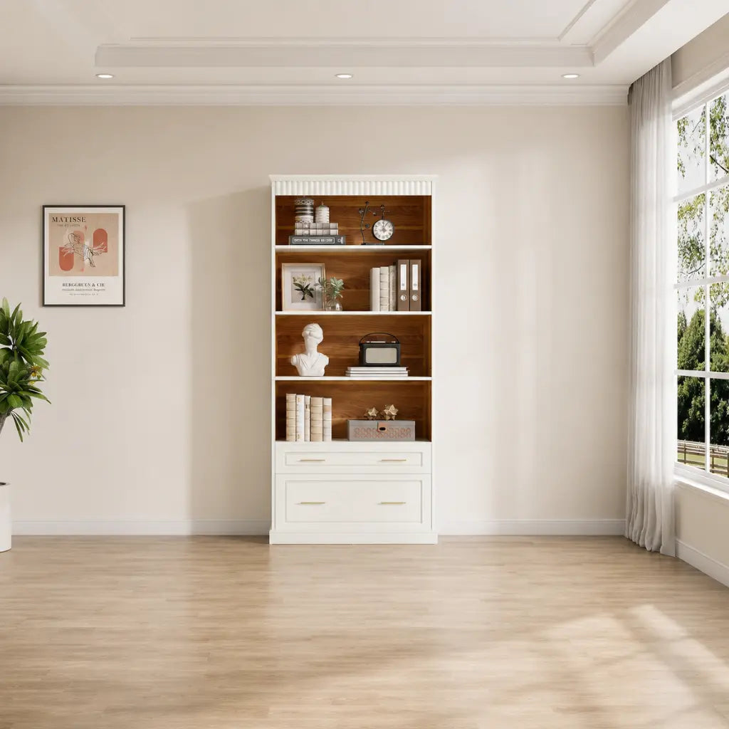 Bibliothèque salon & Étagères de rangement