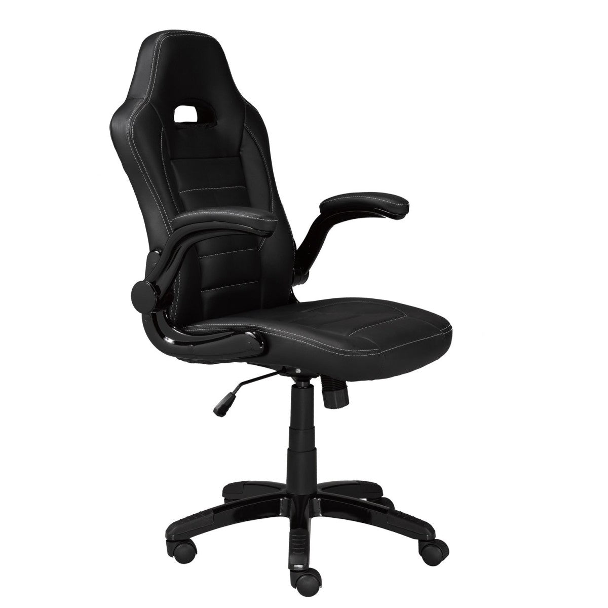ENSEMBLE BUREAU ET CHAISE GAMING, NOIR/ROUGE ( Meuble Mtl )