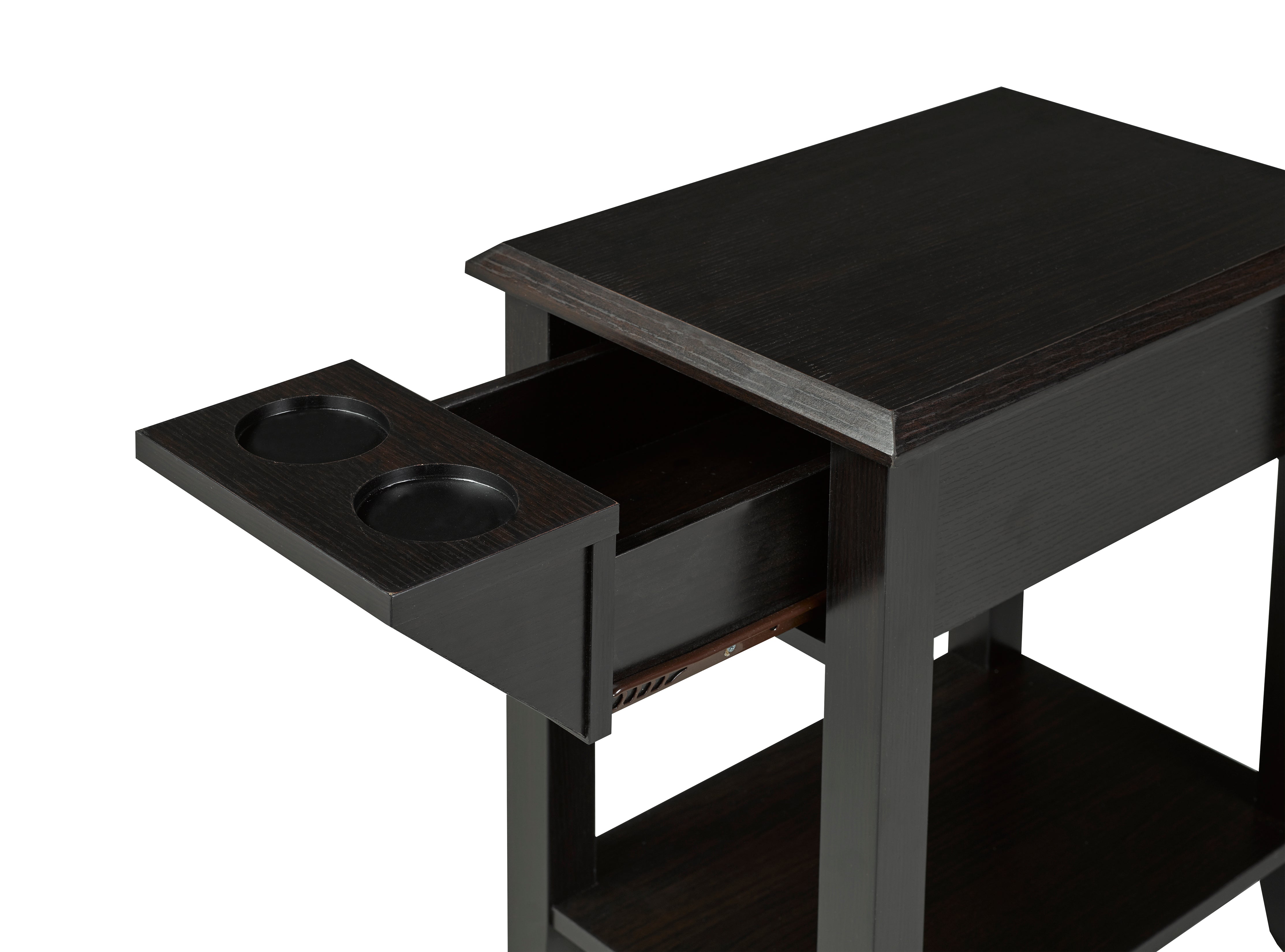 TABLE D'APPOINT - CERISE FONCÉ ( Meuble Mtl )