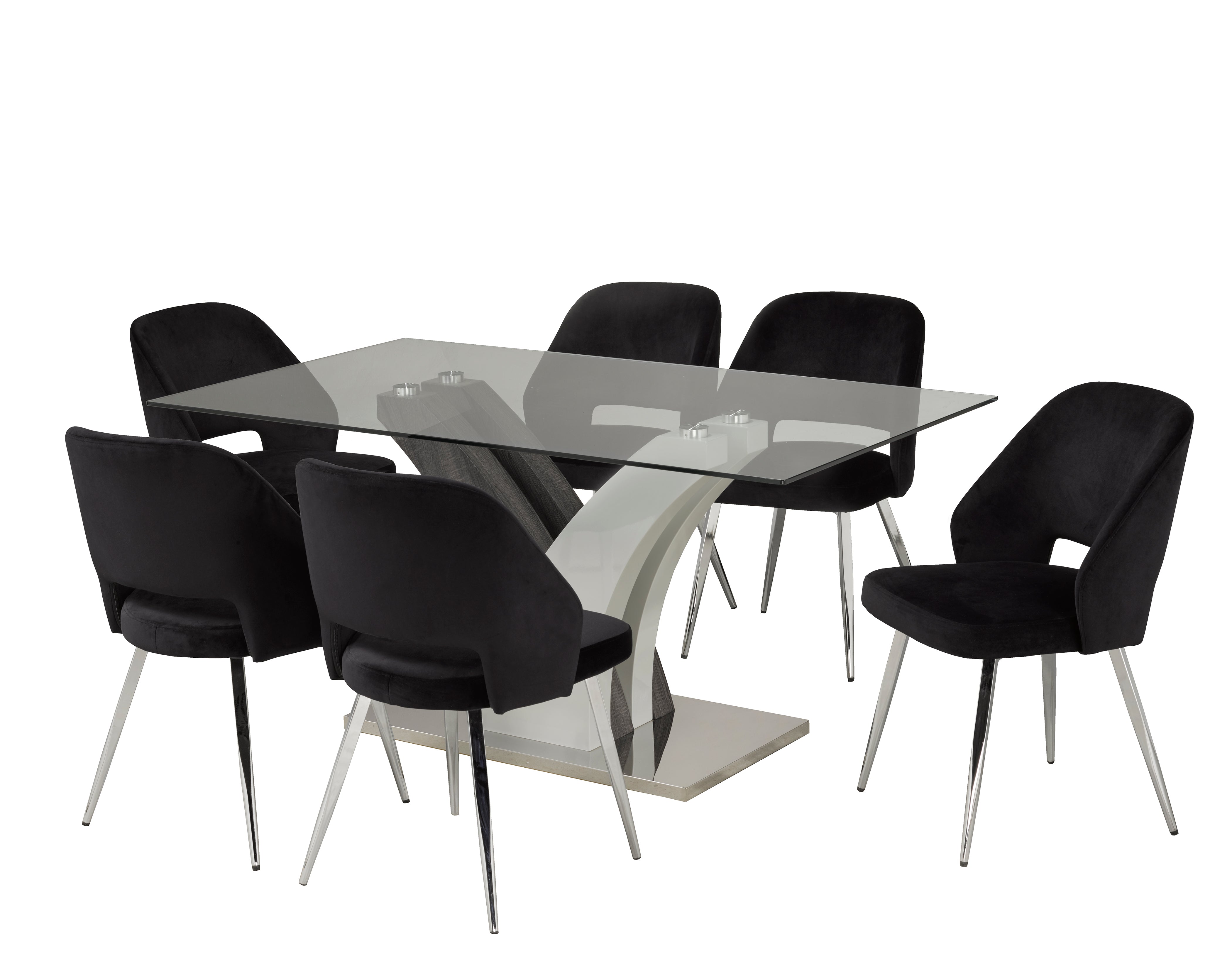 Ensemble de salle à manger moderne, contemporain et élégant ( Meuble Mtl )