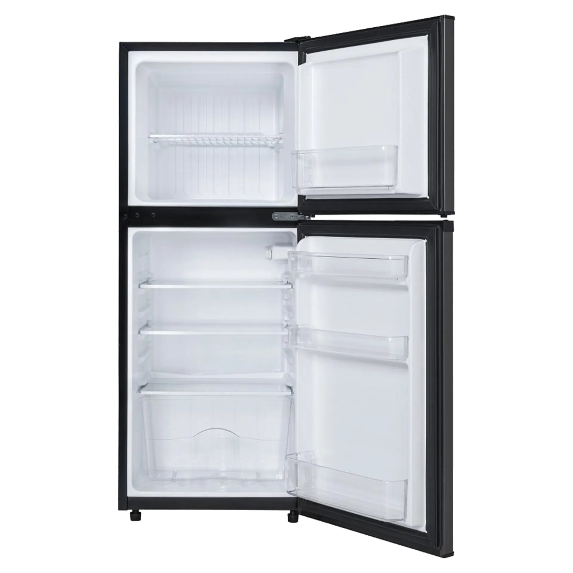 Réfrigérateur-congélateur supérieur Danby 4,7 pi³ 19 po Acier noir