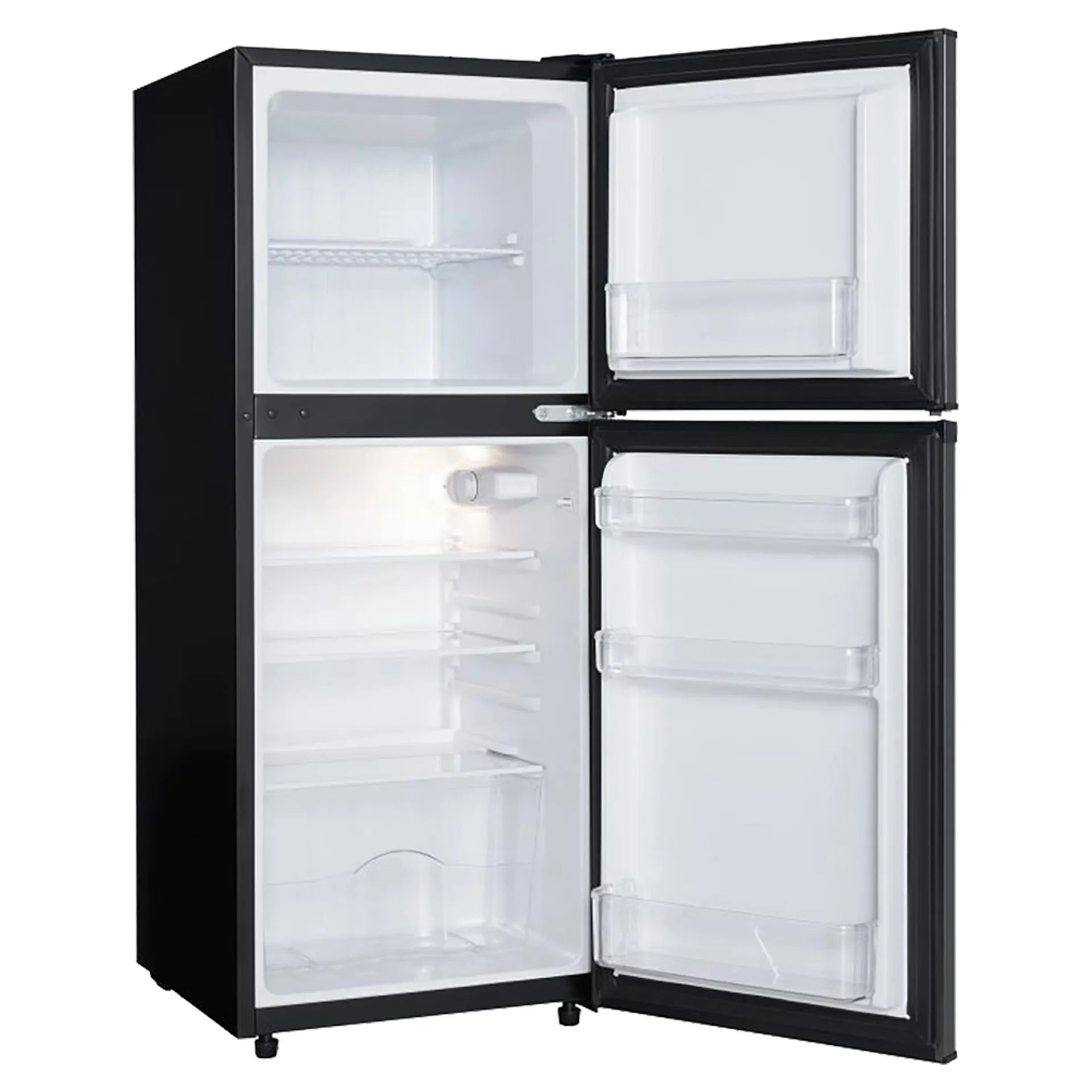Réfrigérateur-congélateur supérieur Danby 4,7 pi³ 19 po Acier noir