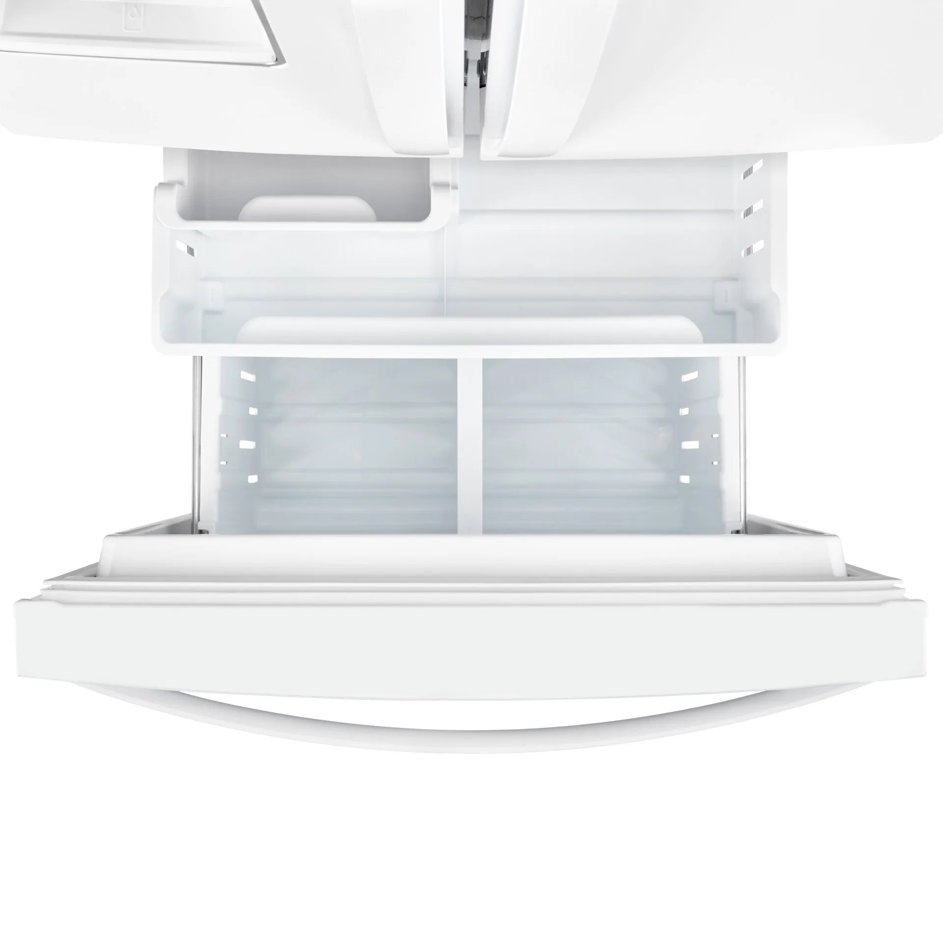 Réfrigérateur Whirlpool 20 pi³ Portes Françaises 30" Blanc