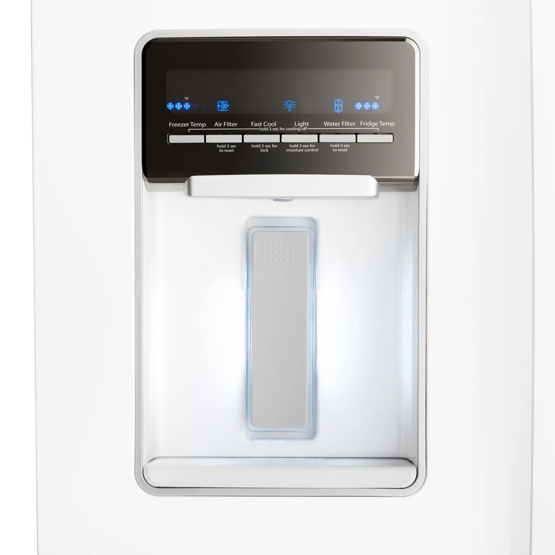 Réfrigérateur Whirlpool 20 pi³ Portes Françaises 30" Blanc