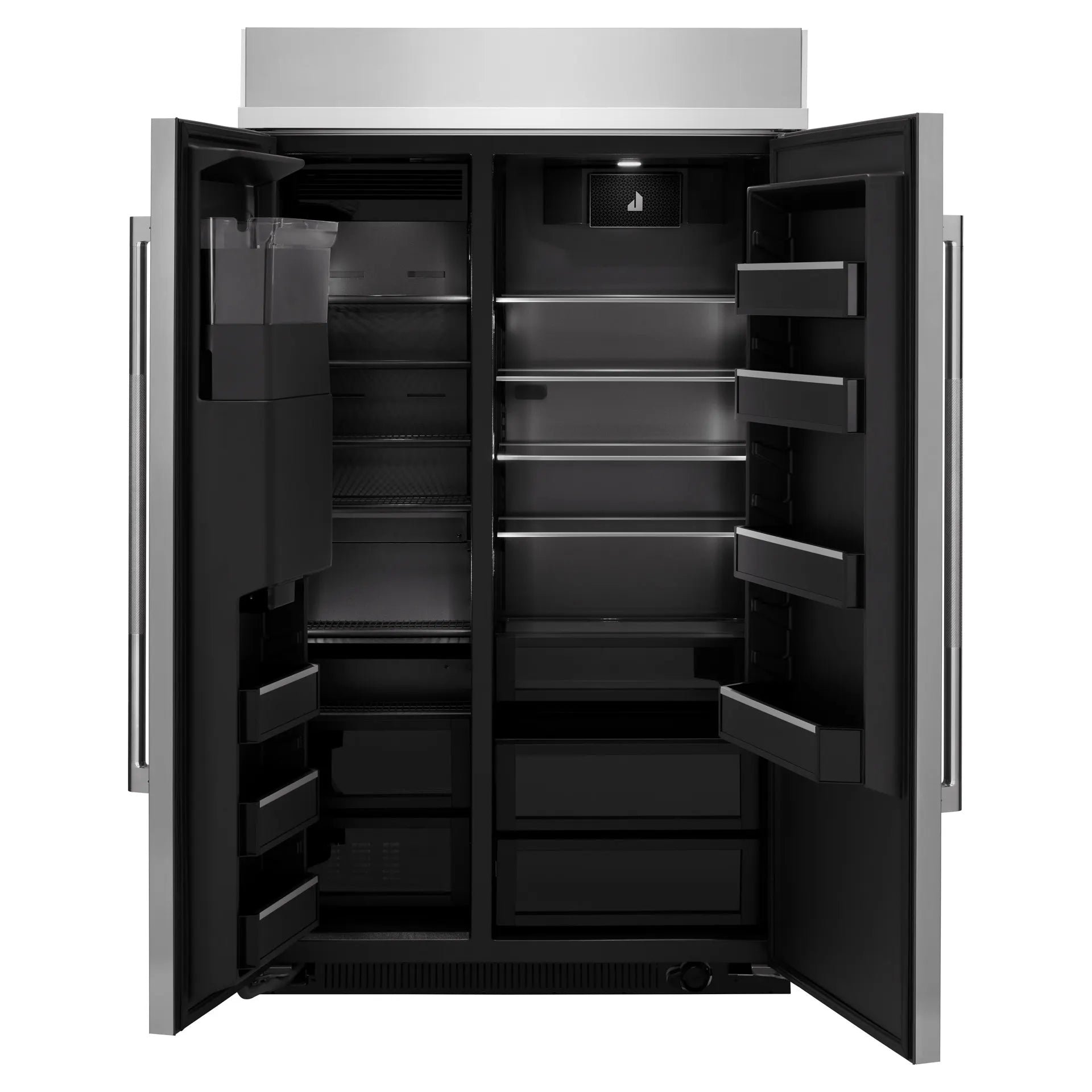 Réfrigérateur encastrable Jenn-Air JBSS48E22L 48 po noir obsidienne
