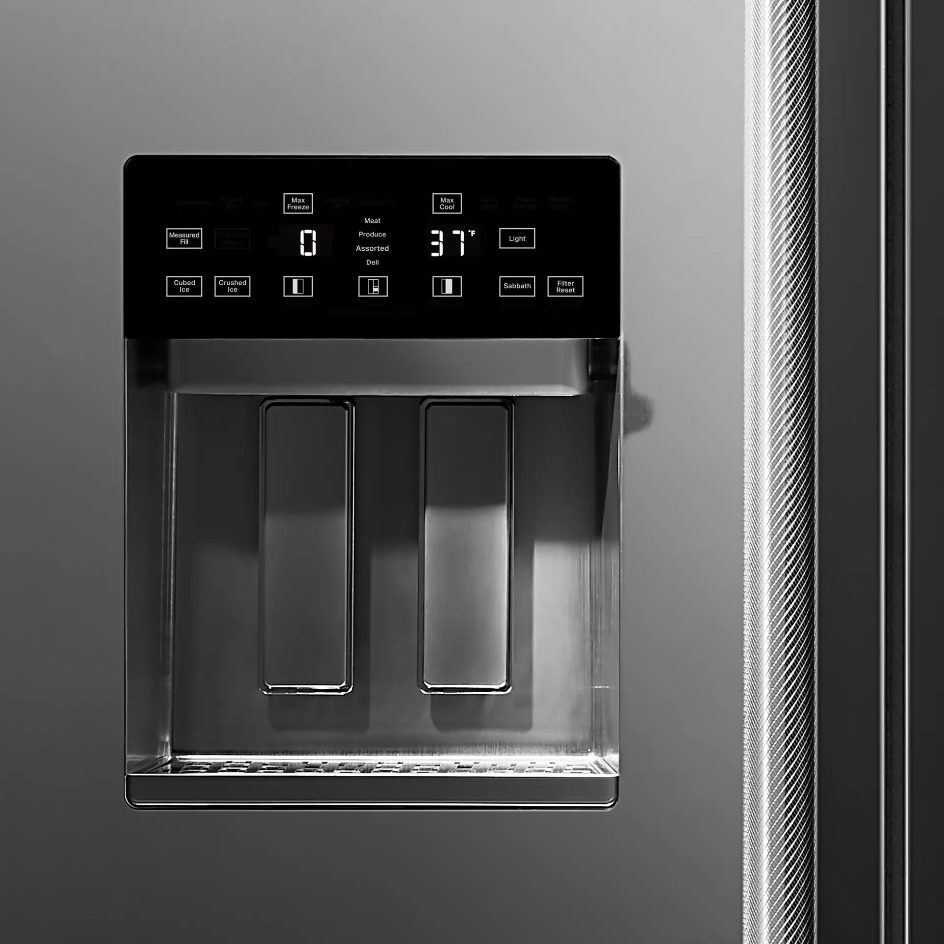 Réfrigérateur encastrable Jenn-Air JBSS48E22L 48 po noir obsidienne