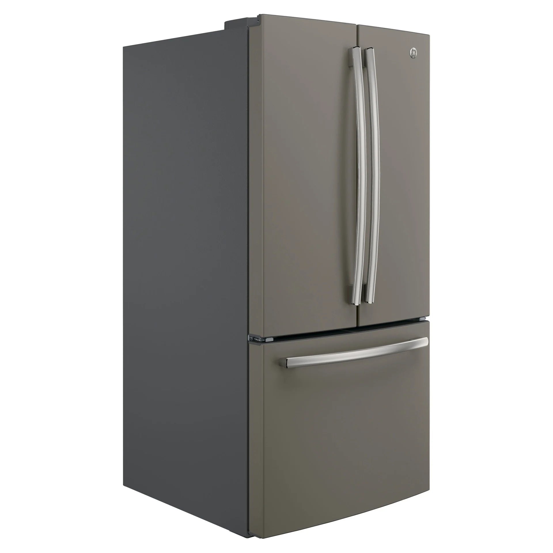 GE 33" 18.6 cu. ft. French-Door Counter-Depth Refrigerator Slate GWE19JMLES