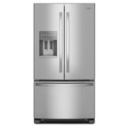 Whirlpool 36" 24.7 cu. ft. French Door Refrigerator Stainless Steel with Dispenser WRFF3436RZ
