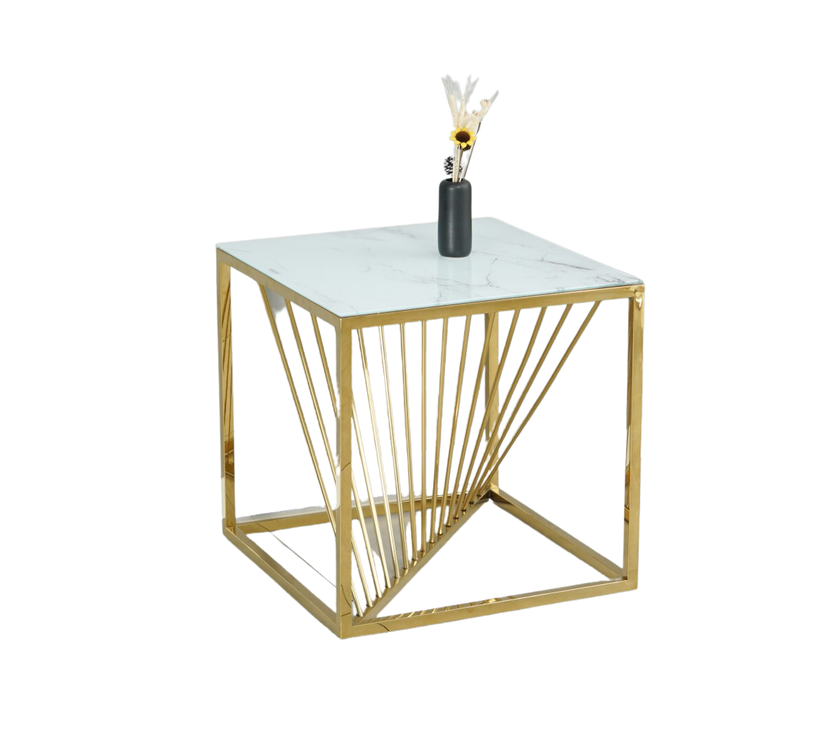 TABLE D'APPOINT, OR ( Meuble Mtl )