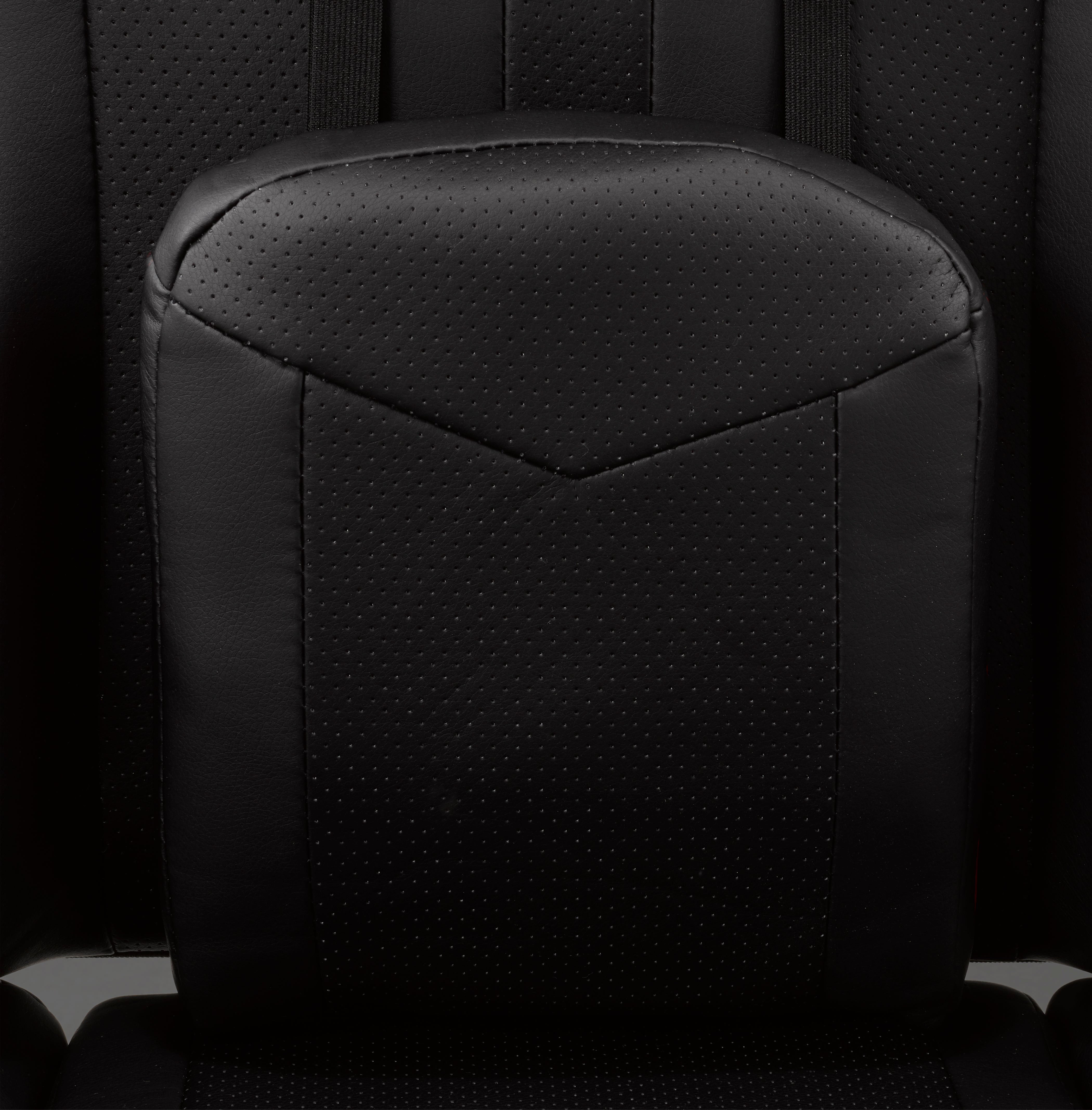 CHAISE GAMING - NOIR/ROUGE ( Meuble Mtl )