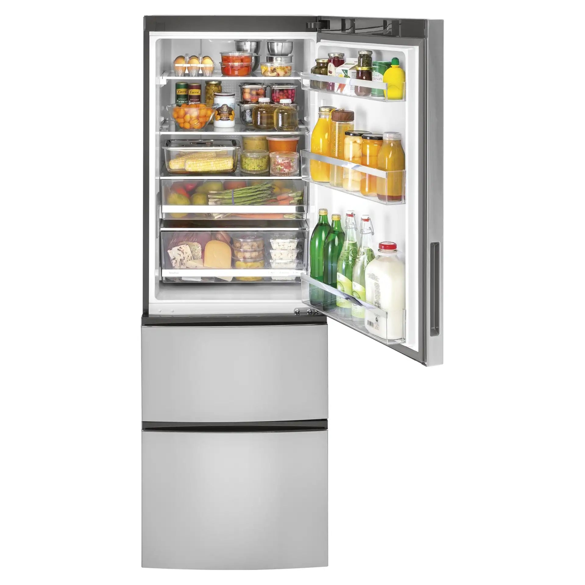 Réfrigérateur GE 11,9 pi³ Congélateur Bas 24" Inox Prof. Comptoir