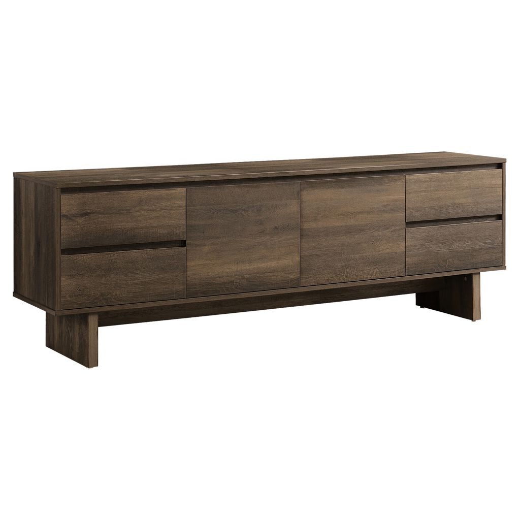 Meuble TV Monarch I 2828 — 72 po Brun Foncé
