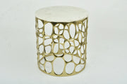 Table d’appoint Mario avec plateau en marbre | GY-ET-2179G-WM