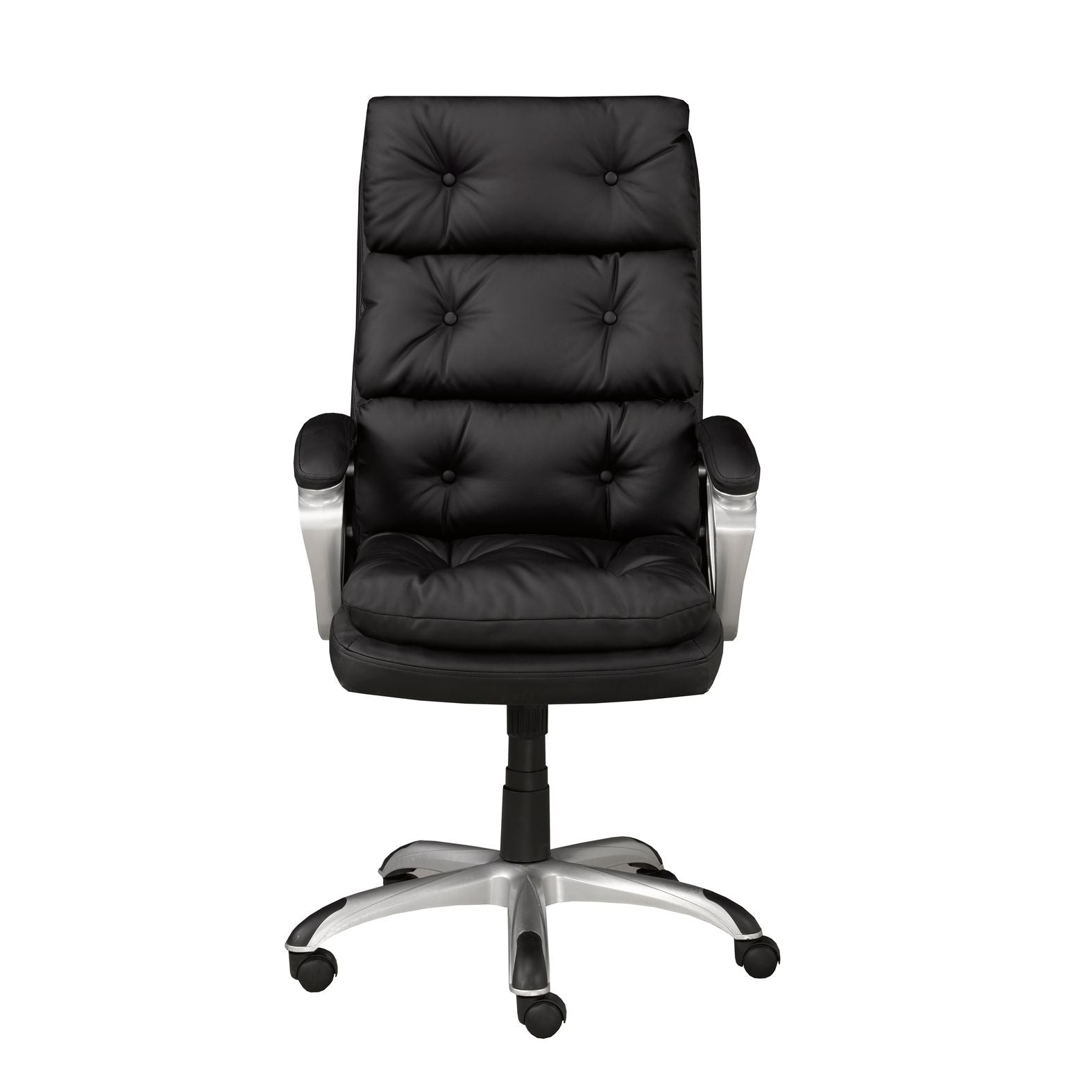Fauteuil de bureau moderne noir | Support complet et inclinaison