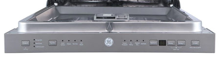 GE Lave-vaisselle encastré 24 po avec commandes sur le dessus acier inoxydable GBP534SSPSS