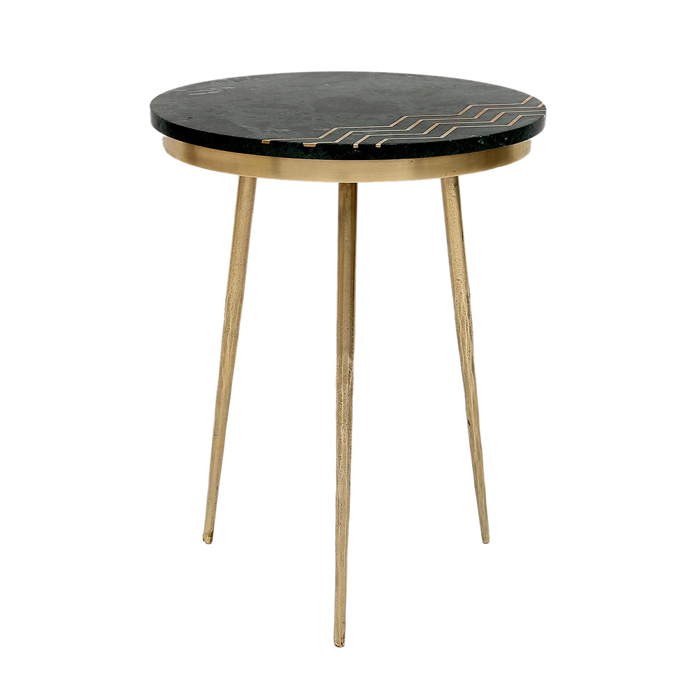 Tables de bout Belvin : marbre vert