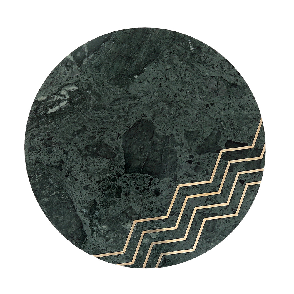 Tables de bout Belvin : marbre vert
