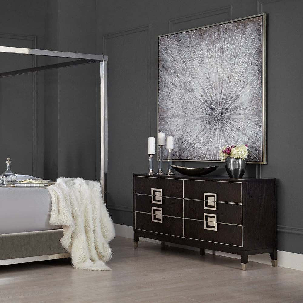 Bougeoir en acrylique XC-7561 A/B/C