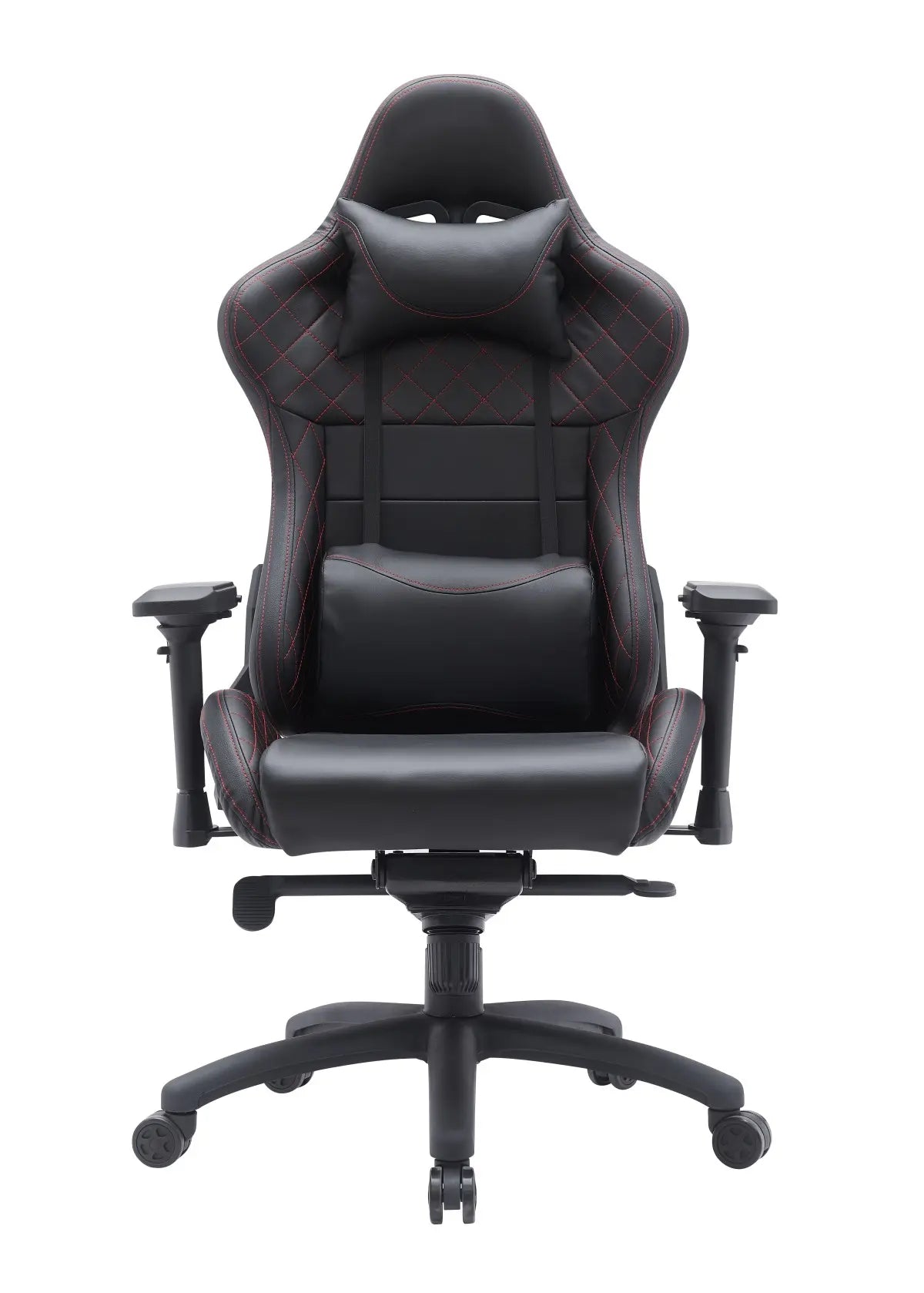 Fauteuil de gaming Brassex Noir | Accoudoirs 4D et base en métal