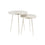 Tables d'appoint gigognes Digby : Nickel