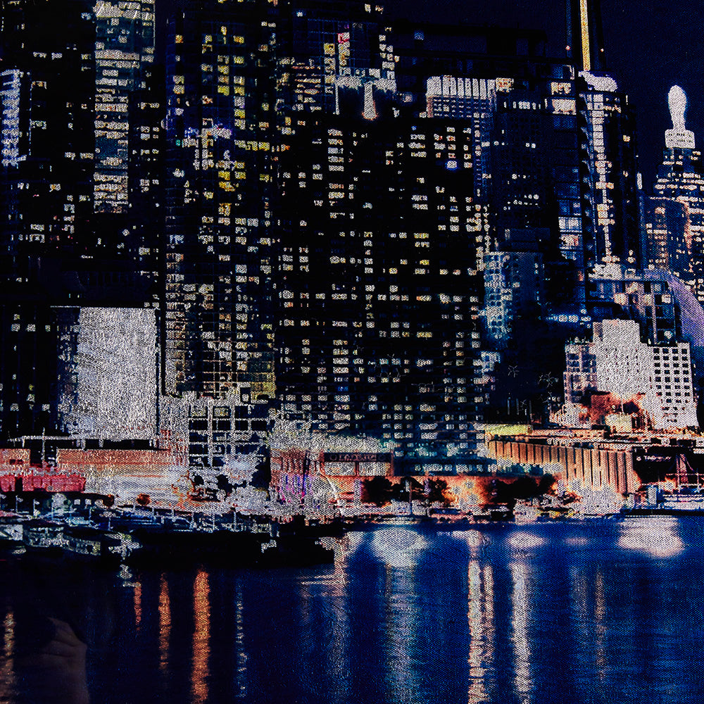 Art mural en acrylique sur les toits de Toronto